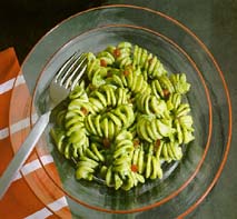 Fusilli al Pesto di rucola